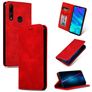 Mobigear Retro Slim Huawei P Smart Plus (2019) Hülle Klapphülle - Rot