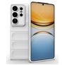 Mobigear Bumpy Samsung Galaxy S26 Ultra Hülle Flexibles TPU Backcover - Weiß