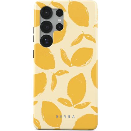 Burga Tough Samsung Galaxy S25 Ultra Hülle Hardcase Backcover Stoßfest - Lemon Tart