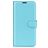 Mobigear Classic Samsung Galaxy M22 Hülle Klapphülle Geldbörse - Blau