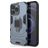 Mobigear Armor Ring iPhone 13 Pro Hülle Hardcase Backcover Stoßfest mit Ringhalter - Blau