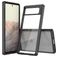 Mobigear Crystal Google Pixel 6 Hülle Hardcase Backcover - Schwarz
