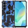 Mobigear Armor Stand Samsung Galaxy A16 Hülle Hardcase Backcover Stoßfest mit Ständer - Dunkelblau