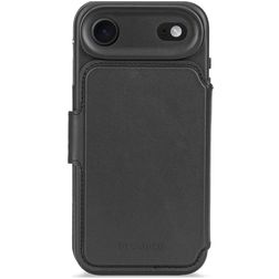 Decoded Detachable Wallet iPhone Air MagSafe Hülle Echtleder 2in1 Klapphülle (herausnehmbar) Portemonnaie - Schwarz