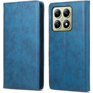 Mobigear Wallet Xiaomi 14T Hülle Klapphülle Geldbörse - Blau