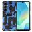 Mobigear Armor Stand Samsung Galaxy A16 Hülle Hardcase Backcover Stoßfest mit Ständer - Dunkelblau