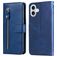 Mobigear Zipper iPhone 17 Hülle Klapphülle Geldbörse - Blau
