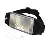 Mobiparts Comfort Fit Belt Handyhalterung Joggen Samsung Galaxy S24 Sporthülle Neopren Gürtel - Schwarz