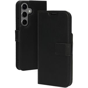 Mobiparts Classic Wallet Samsung Galaxy S24 Hülle Klapphülle Geldbörse - Schwarz