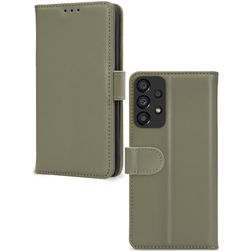 Mobilize Premium Gelly Wallet Samsung Galaxy A33 Hülle Klapphülle Geldbörse - Grün