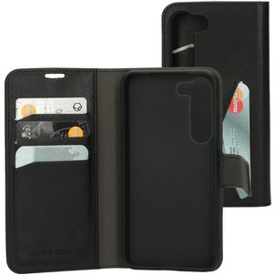 Mobiparts Classic Wallet Samsung Galaxy S23 Hülle Klapphülle Geldbörse - Schwarz