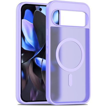Mobigear Shockproof Google Pixel 10 Pro XL MagSafe Hülle Hardcase Backcover - Lila