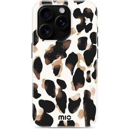 MIO iPhone 16 Pro MagSafe Hülle Hardcase Backcover - Leopard