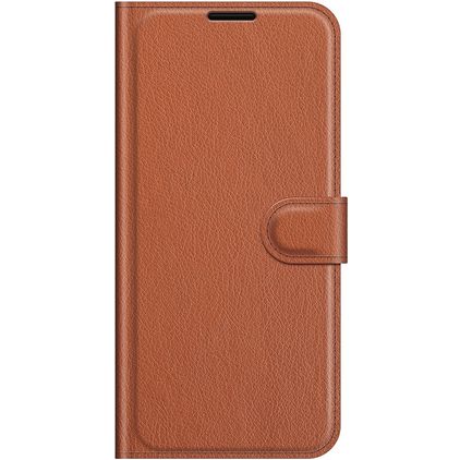 Mobigear Classic TCL 20L Plus Hülle Klapphülle Geldbörse - Braun