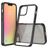 Mobigear Crystal iPhone 13 Hardcase Backcover - Schwarz