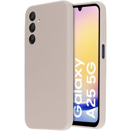 Mobiparts Samsung Galaxy A25 Silikon Backcover - Soft Salmon