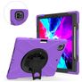 Mobigear SureGrip XGuard iPad Pro 13 Zoll (2025) Hülle Kunststoff,Silikon Backcover + Stifthalter + Schulterträger + Ständer - Lila