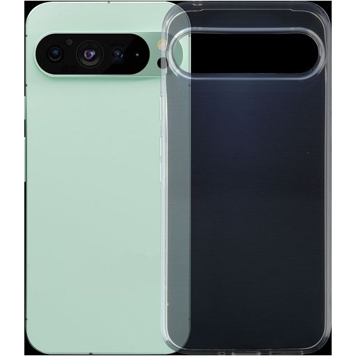 Mobigear Ultra-thin Durchsichtig Google Pixel 9 Pro Hülle Flexibles TPU Extra Dünn Backcover - Transparent