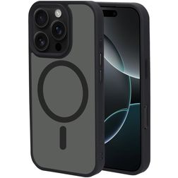 Mobiparts Hardcover iPhone 16 Pro MagSafe Hülle Hardcase Backcover - Satin Black