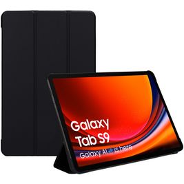 Mobiparts Tri Fold Samsung Galaxy Tab S9 Hülle Klapphülle - Schwarz