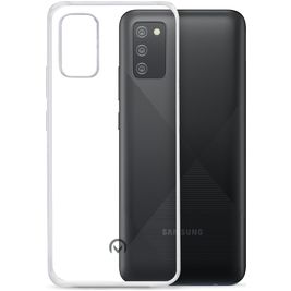 Mobilize Gelly Durchsichtig Samsung Galaxy A02s Hülle Flexibles TPU Backcover - Transparent