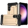 Mobigear Outdoor Samsung Galaxy S24 Hülle Hardcase Backcover Stoßfest - Gold
