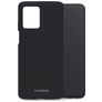 Mobilize Rubber Gelly Motorola Moto G54 Hülle Flexibles TPU Backcover - Schwarz