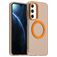 Mobigear Shockproof Samsung Galaxy A16 MagSafe Hülle Hardcase Backcover - Orange