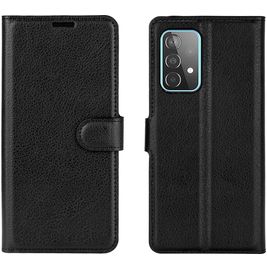 Mobigear Classic Samsung Galaxy A52s 5G Hülle Klapphülle Geldbörse - Schwarz Mobigear Classic Samsung Galaxy A52s 5G Hülle Klapphülle Geldbörse - Schwarz