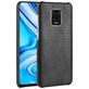 Mobigear Croco Xiaomi Redmi Note 9 Pro Hülle Hardcase Backcover - Schwarz