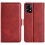Mobigear Slim Magnet Motorola Moto E13 Hülle Klapphülle Geldbörse - Rot
