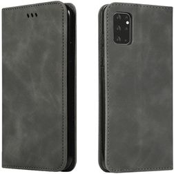 Mobigear Retro Slim Samsung Galaxy S20 Plus Hülle Klapphülle Geldbörse - Schwarz