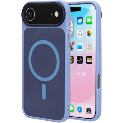 Mobiparts Hardcover iPhone Air MagSafe Hülle Hardcase Backcover - Satin Light Blue