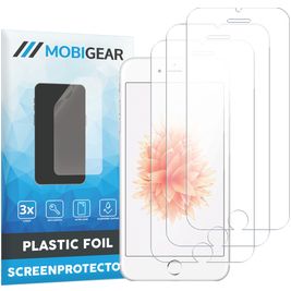Mobigear iPhone SE (2016) Displayschutz Schutzfolie - Hüllenfreundlich (3er Pack)