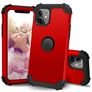 Mobigear Ultra Tough iPhone 11 Hülle Hardcase Backcover Stoßfest - Rot