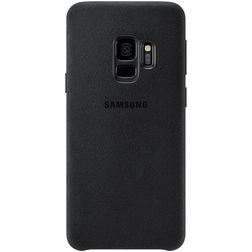Samsung Alcantara Samsung Galaxy S9 Hülle Alcantara Backcover - Schwarz