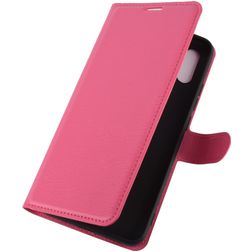 Mobigear Classic Xiaomi Redmi 9A Hülle Klapphülle Geldbörse - Magenta