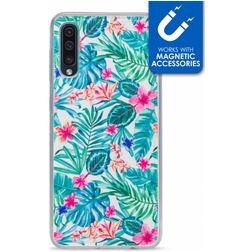 My Style Magneta Samsung Galaxy A50 Hülle Flexibles TPU Backcover - Jungle