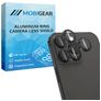 Mobigear Single iPhone 15 Pro Max Panzerglas Gehärtetes Glas Kameralinsen Schutz - Hüllenfreundlich - Schwarz