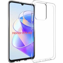 Mobigear Basics Durchsichtig HONOR X7A Hülle Flexibles TPU Backcover - Transparent