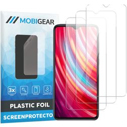 Mobigear Xiaomi Redmi Note 8 Displayschutz Schutzfolie - Hüllenfreundlich (3er Pack)