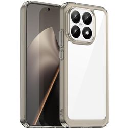 Mobigear Crystal Xiaomi 15T Hülle Hardcase Backcover - Grau