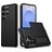 Mobigear Card Samsung Galaxy S26 Ultra Hülle Hardcase Backcover Stoßfest mit Kartenhalter - Schwarz