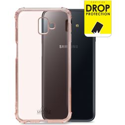 My Style Protective Flex Samsung Galaxy J6 Plus TPU (flexibel) Backcover Shockproof - Soft Pink