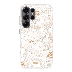 MIO Samsung Galaxy S26 Ultra MagSafe Hülle Hardcase Backcover - White Roses
