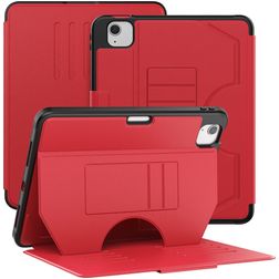 Mobigear Magnetic Folio iPad Pro 11 Zoll (2022) Hülle Klapphülle + Stifthalter - Rot