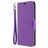 Mobigear Excellent Samsung Galaxy A21 Hülle Klapphülle Geldbörse - Lila