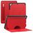 Mobigear Magnetic Folio iPad Air 2 (2014) Hülle Klapphülle + Stifthalter - Rot