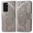 Mobigear Butterfly Huawei P40 Klapphülle Portemonnaie - Grau