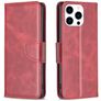 Mobigear Excellent iPhone 15 Pro Hülle Klapphülle Geldbörse - Rot